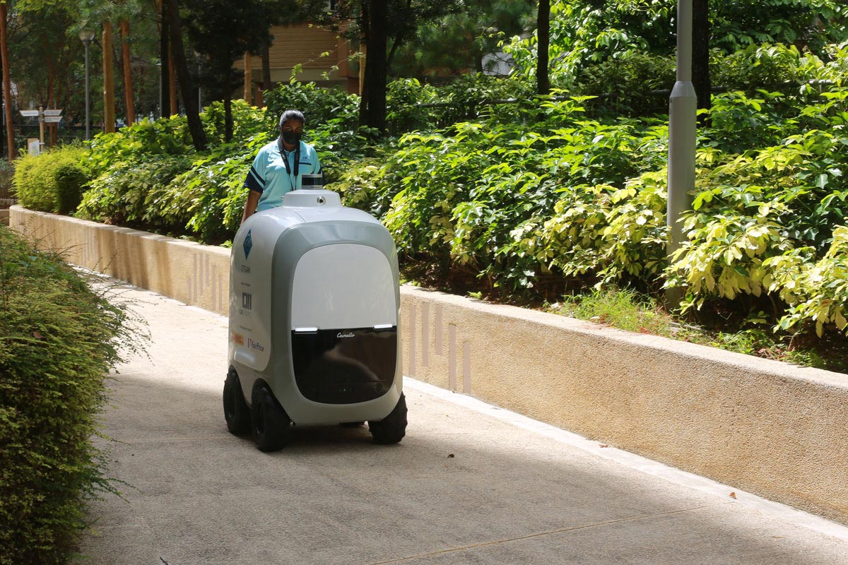 Activ&nbsp;OTSAW 與 foodpanda (美食速遞平臺) 合作，使用自動配送推動未來配送模式的發(fā)展